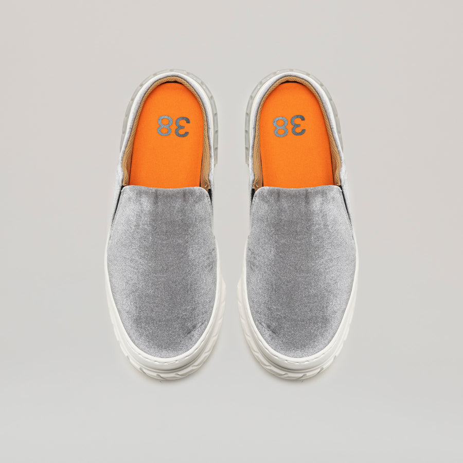TYRES PLATFORM MULES - WHITE/SILVER
