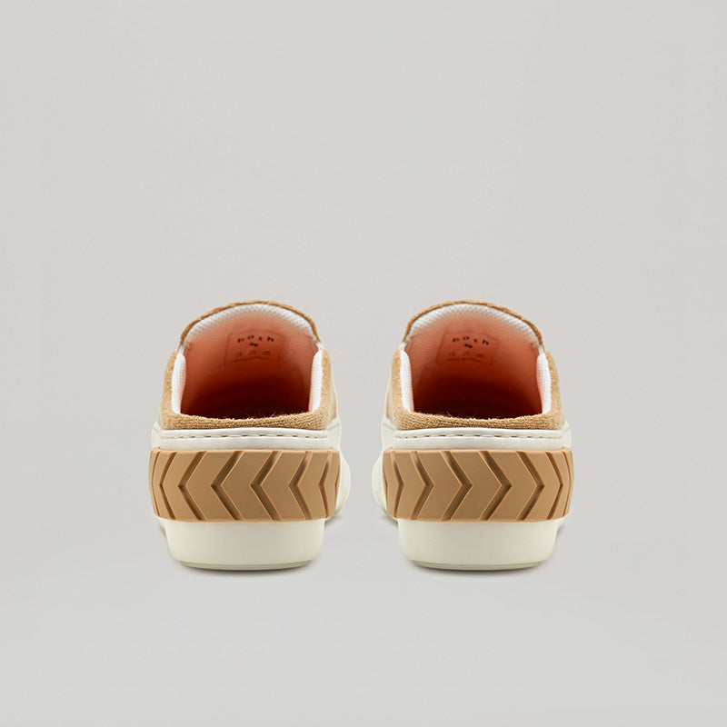 TYRES PLATFORM MULES - WHITE/KHAKI
