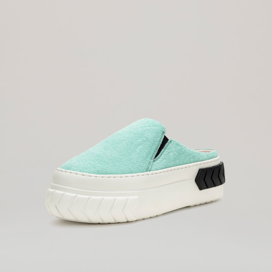 TYRES PLATFORM MULES - WHITE/GREEN