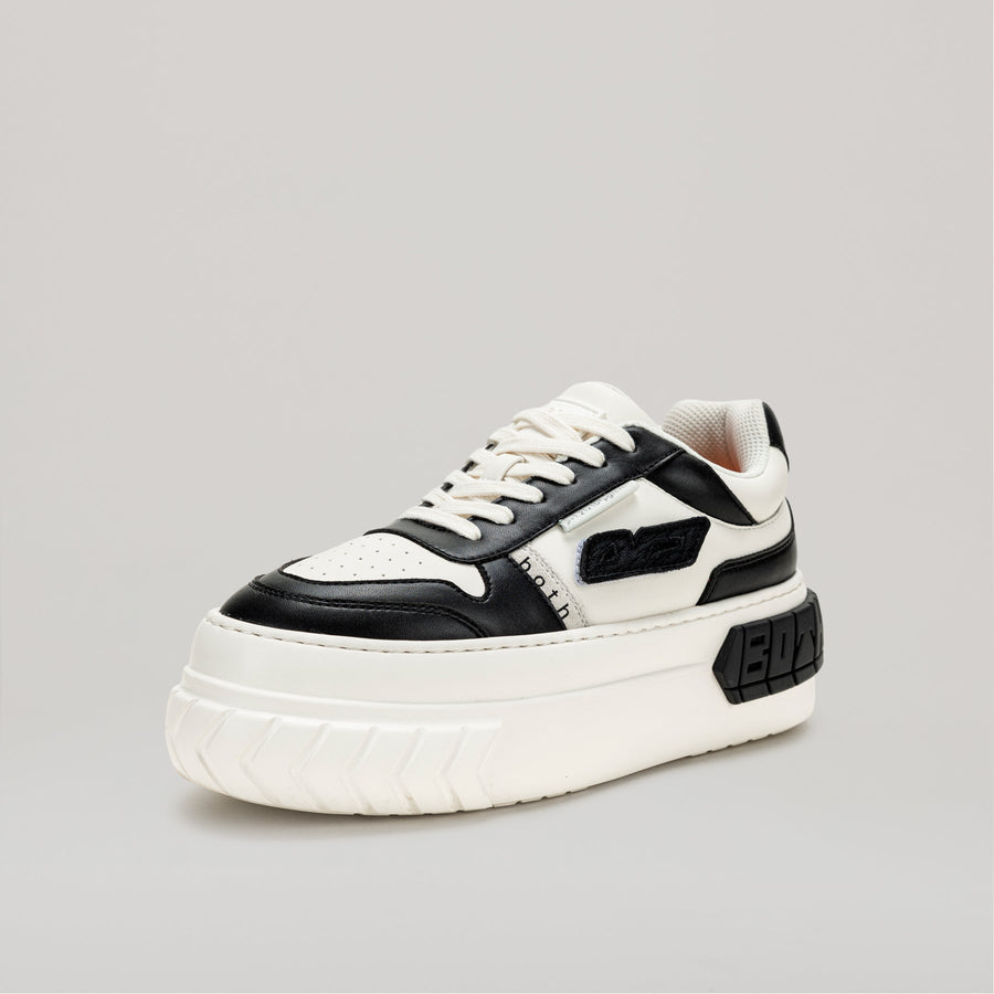TYRES PLATFORM BASKETBALL SNEAKER - BLACK/WHITE