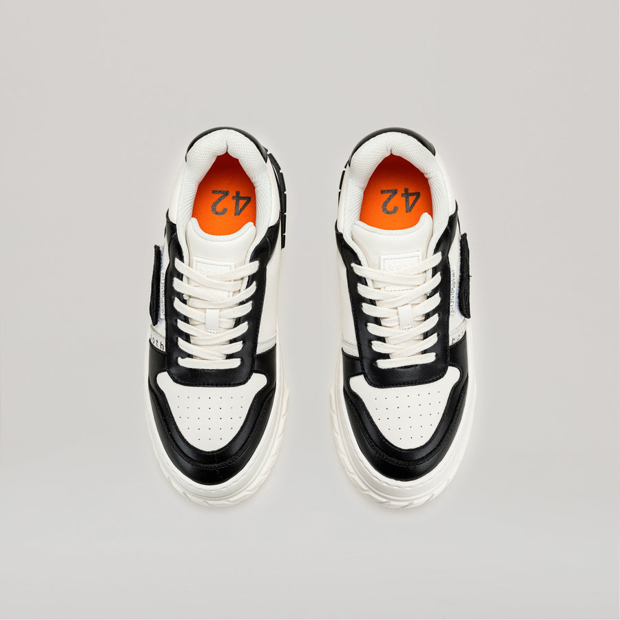 TYRES PLATFORM BASKETBALL SNEAKER - BLACK/WHITE