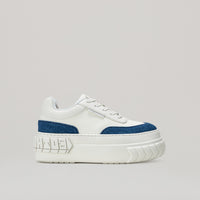 both - TYRES PLATFORM SNEAKER-WHI/DEN