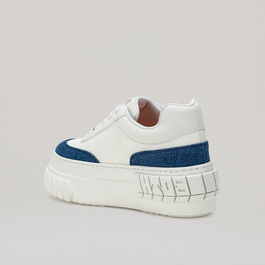 TYRES PLATFORM SNEAKER - DENIM/WHITE