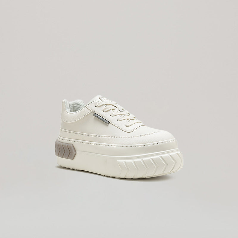 TYRES PLATFORM SNEAKER - L-GREY/WHITE