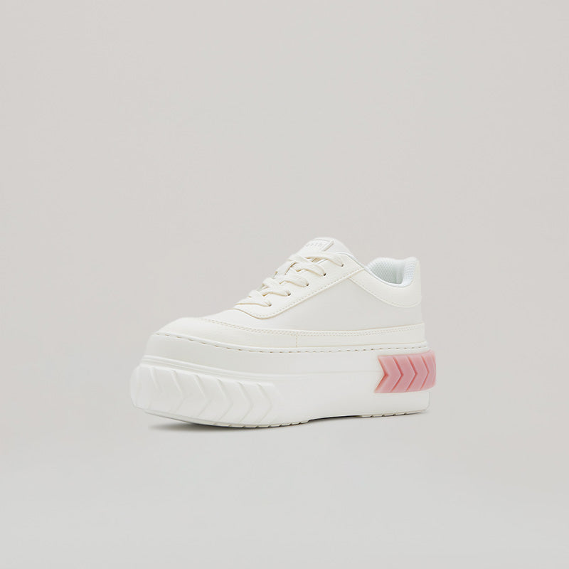 TYRES PLATFORM SNEAKER - PINK/WHITE