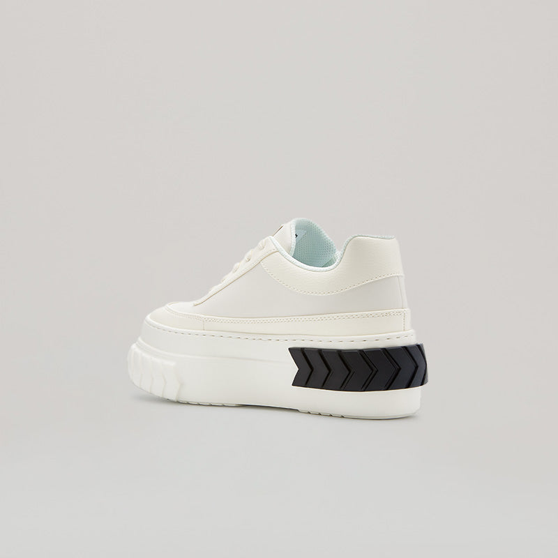 TYRES PLATFORM SNEAKER - BLACK/WHITE