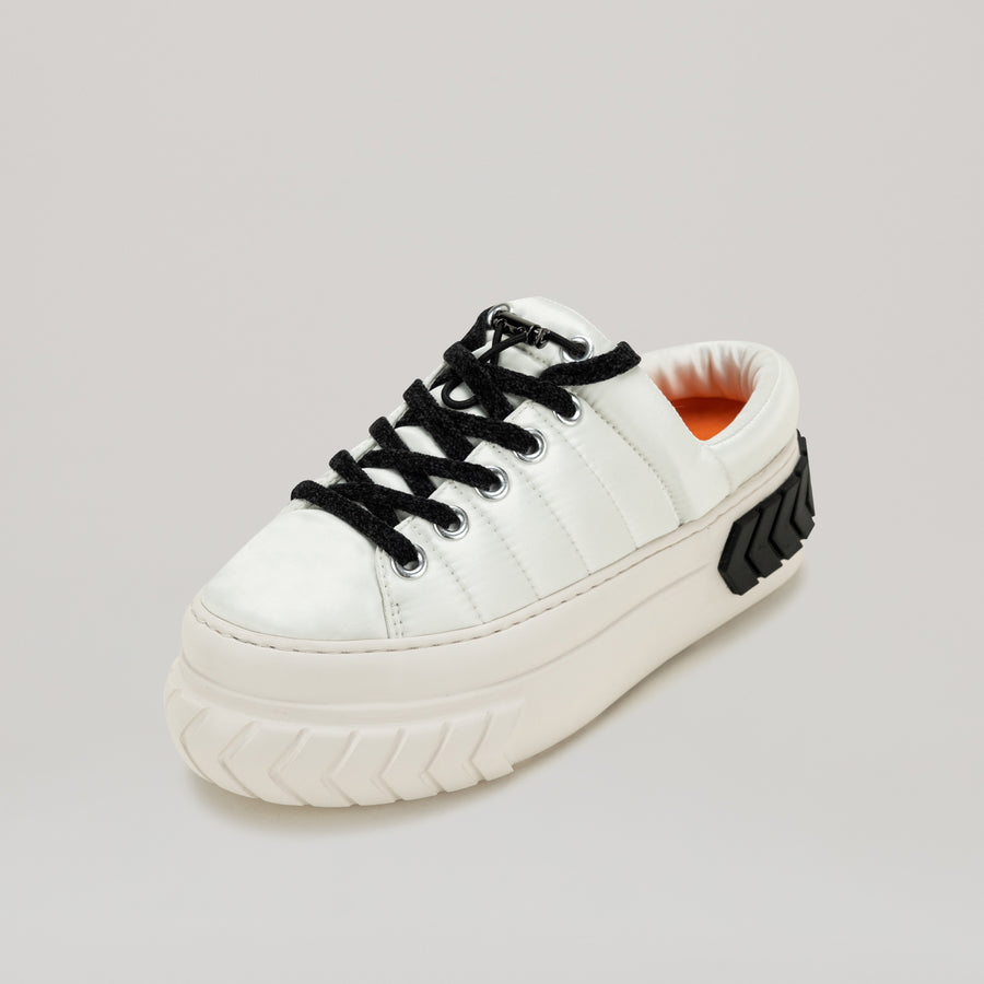 TYRES PLATFORM MULES - WHITE/BLACK