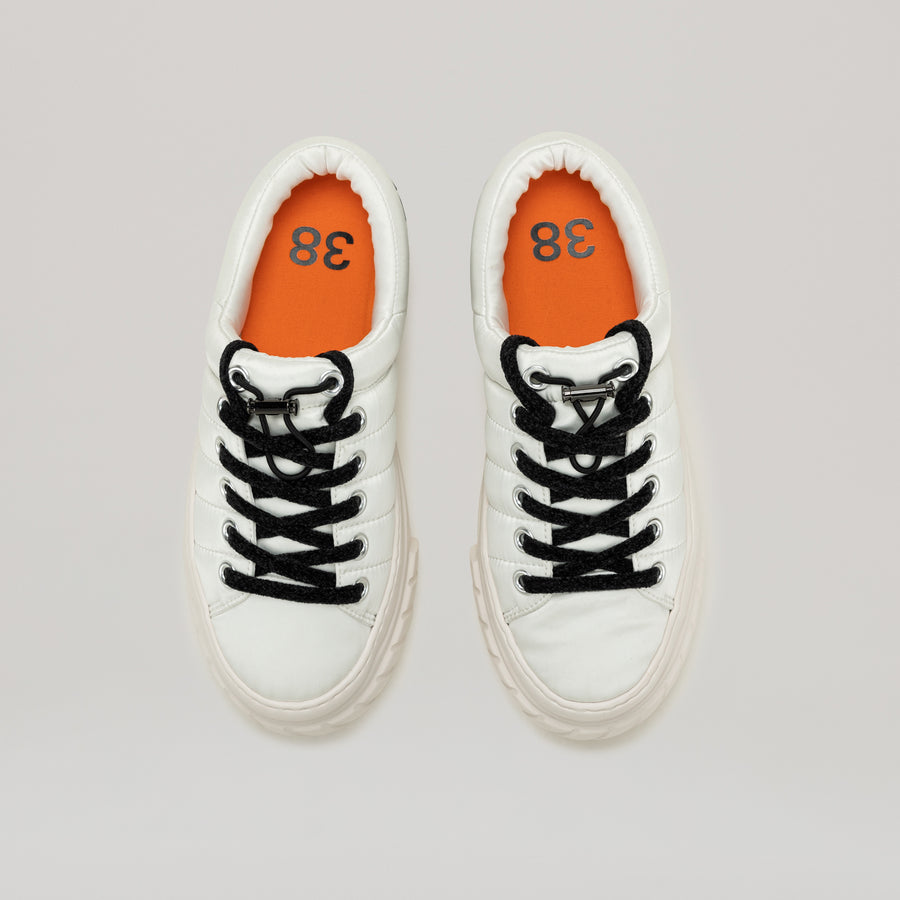 TYRES PLATFORM MULES - WHITE/BLACK