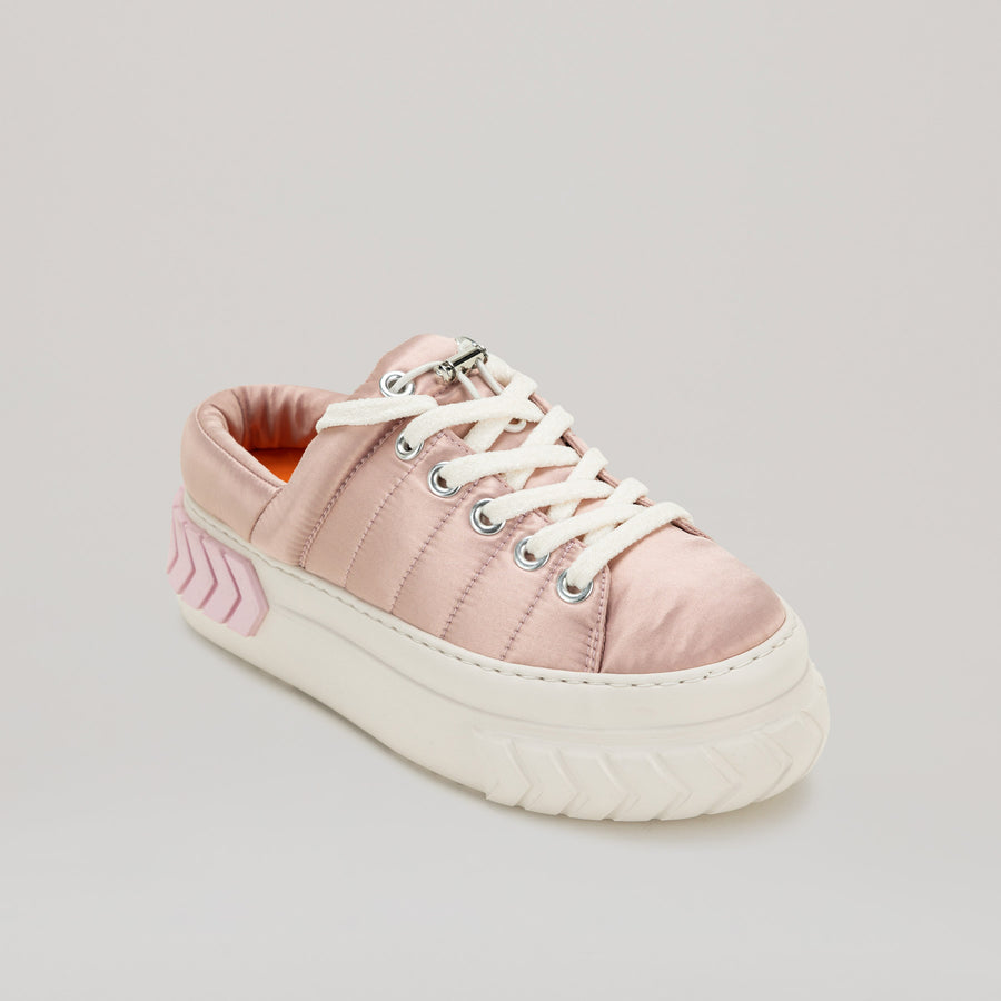 TYRES PLATFORM MULES - WHITE/PINK