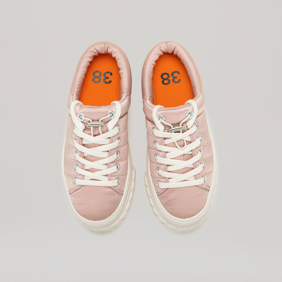 TYRES PLATFORM MULES - WHITE/PINK