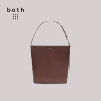 both - GAO TOTE BAG-BROWN