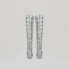 both X Jeanne Friot GAO PLATFORM THIGH HIGH BOOTS-SILVER