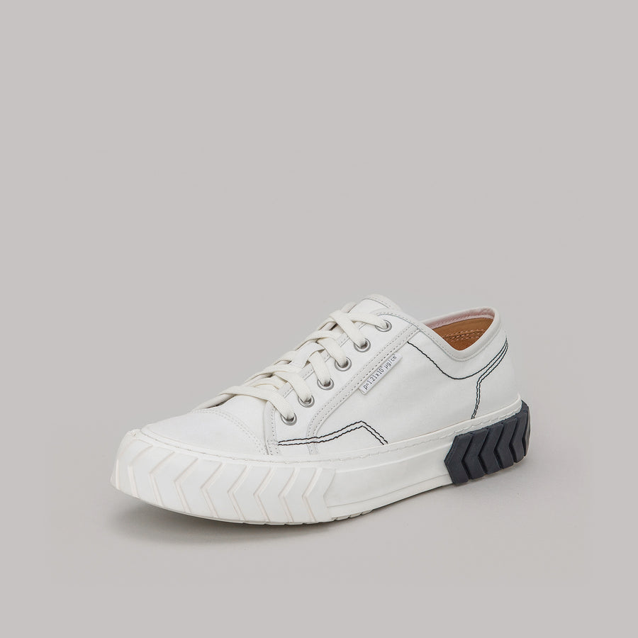TYRES LOW TOP - WHITE/BLACK