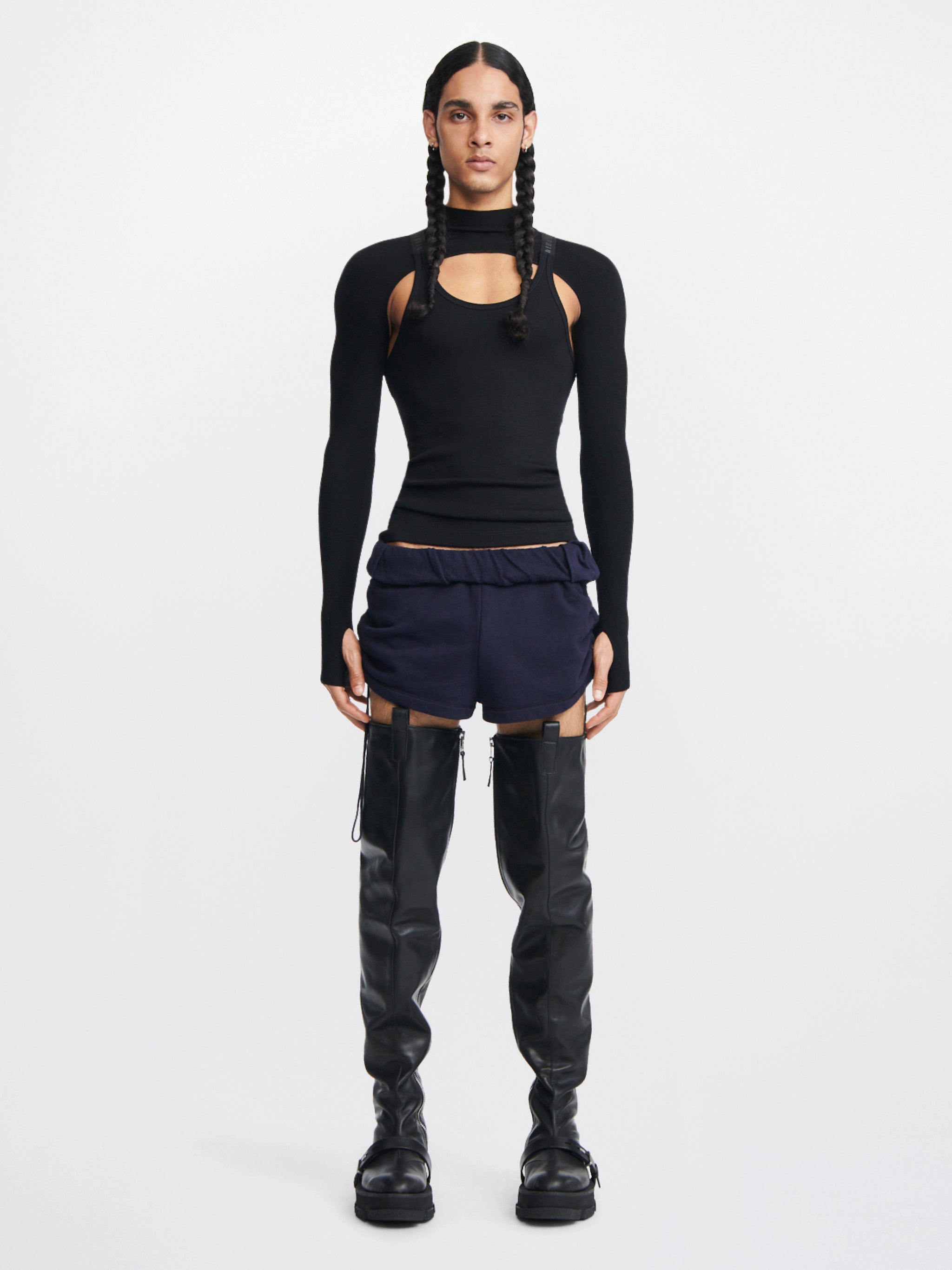 【廃盤品】GAO PLATFORM THIGH HIGH BOOTS サイズ39 both x DION LEE-GAO PLATFORM THIGH HIGH BOOTS-BLACK – both paris