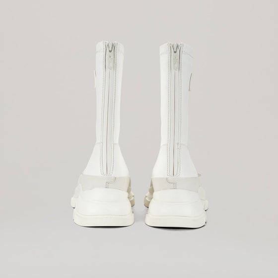 both - GAO EVA HIGH BOOTS-WHITE