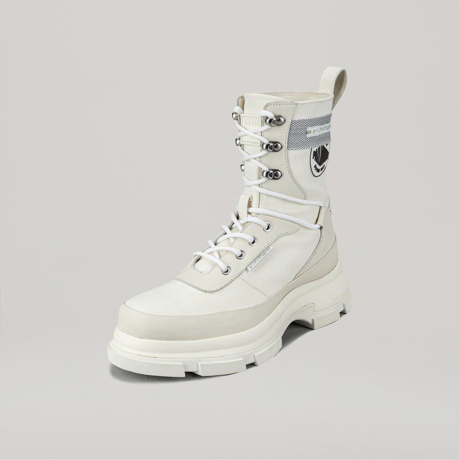 both X PALLADIUM GAO EVA HIGH BOOT - WHITE/WHITE