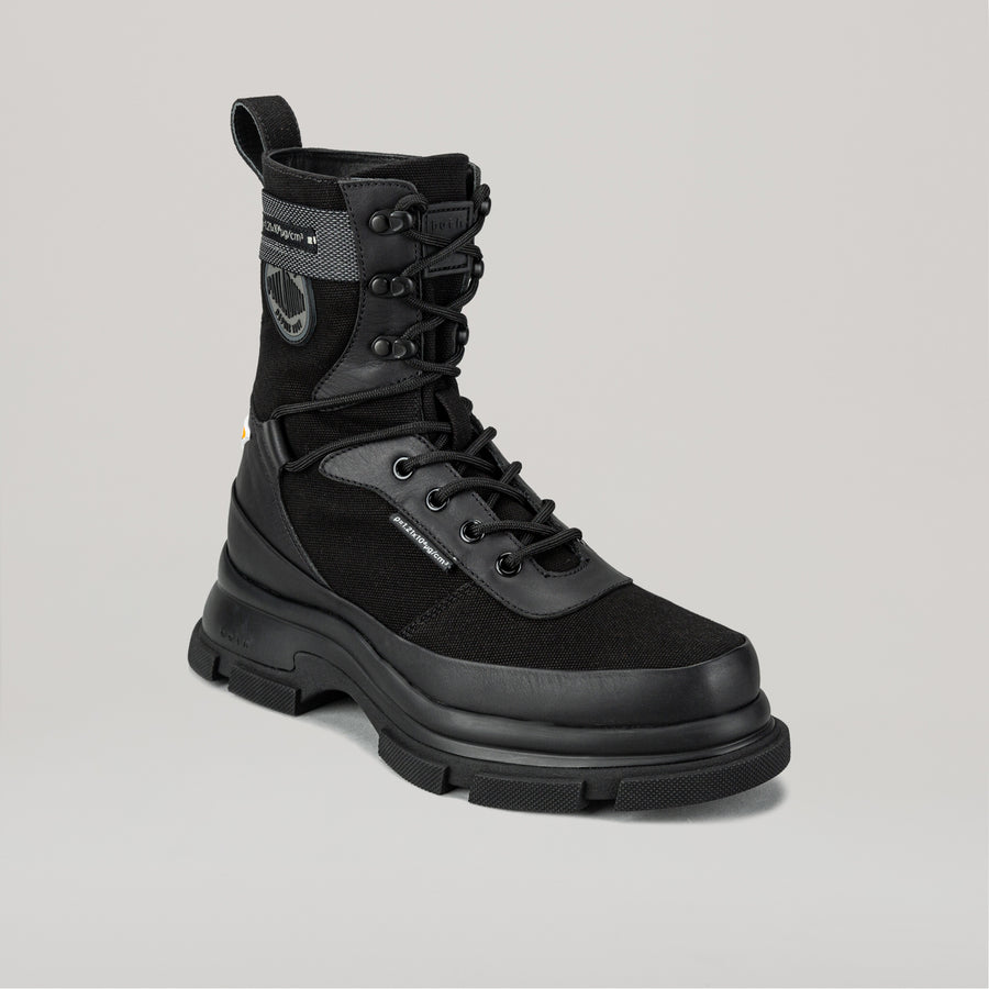 both X PALLADIUM GAO EVA HIGH BOOT - BLACK/BLACK