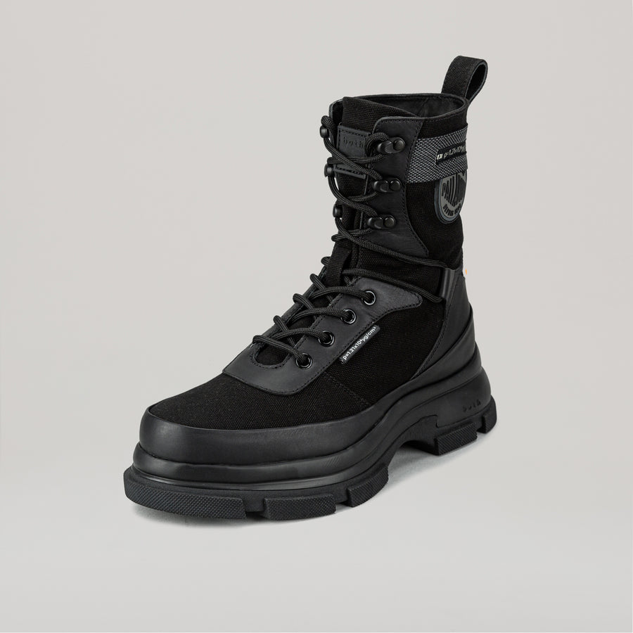 both X PALLADIUM GAO EVA HIGH BOOT - BLACK/BLACK
