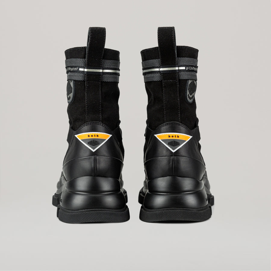 both X PALLADIUM GAO EVA HIGH BOOT - BLACK/BLACK