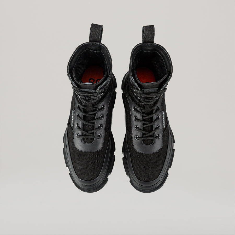 both X PALLADIUM GAO EVA HIGH BOOT - BLACK/BLACK