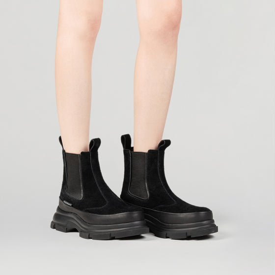 BOTH ブラック Gao EVA チェルシーブーツ - 靴