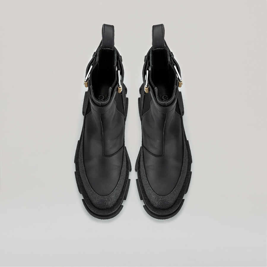 both X DION LEE-GAO CHELSEA - BLACK/BLACK