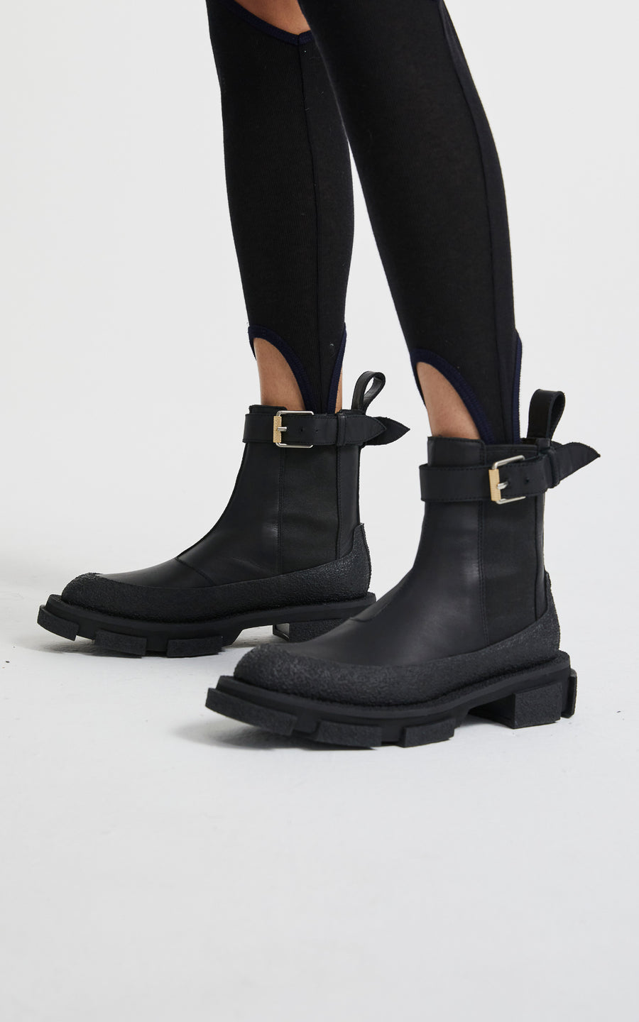 both X DION LEE-GAO CHELSEA - BLACK/BLACK