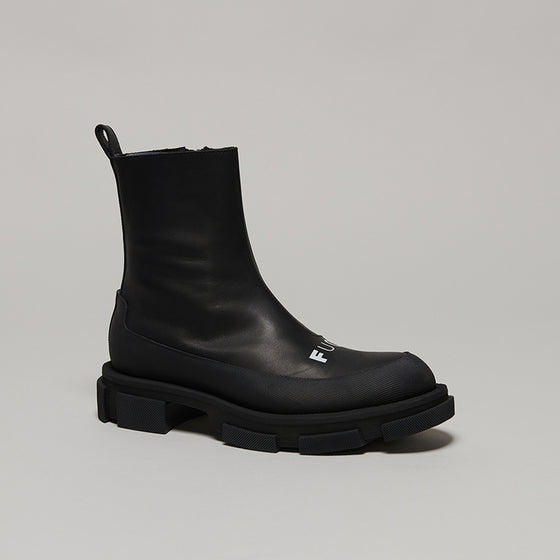 both X KIDILL GAO ZIP BOOT-BLACK – BOTH