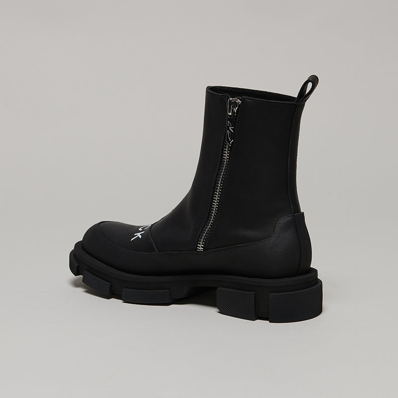 both X KIDILL GAO ZIP BOOT - BLACK/BLACK
