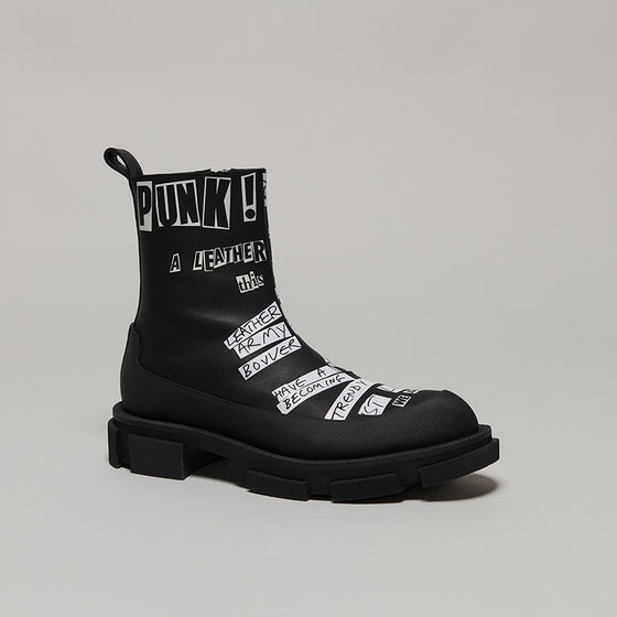 both X KIDILL GAO ZIP BOOT-BLACK