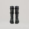 both X DION LEE- GAO PLATFORM KNEE HIGH BOOTS-BLACK