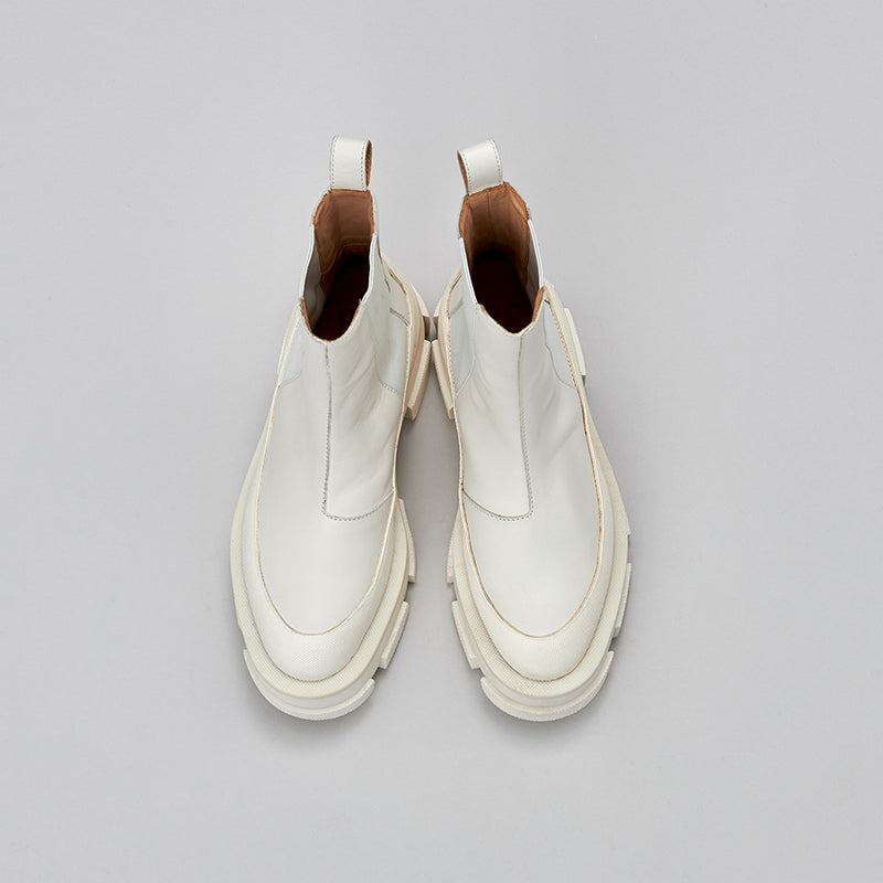 GAO PLATFORM CHELSEA - WHITE/WHITE – both paris