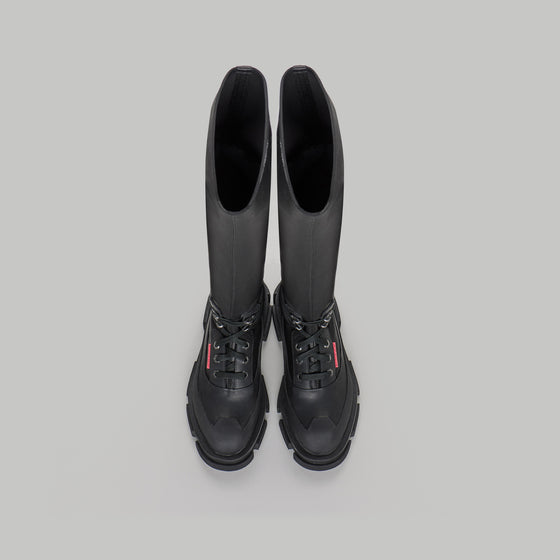 both - GAO STRETCH BOOTS-BLACK