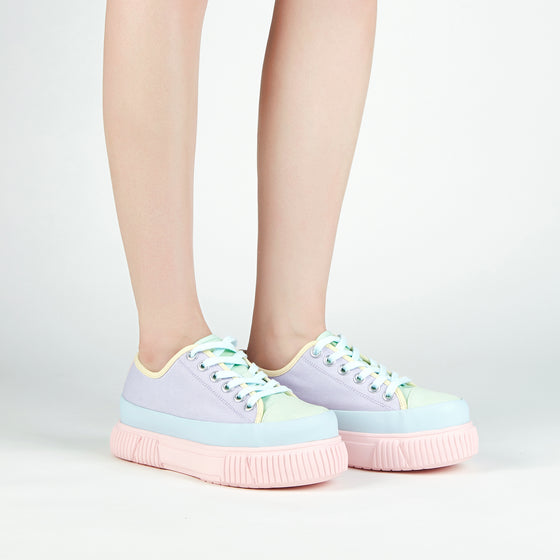 both - GAO CLASSIC EVA PLATEFORM LOW-PINK/VIOLET