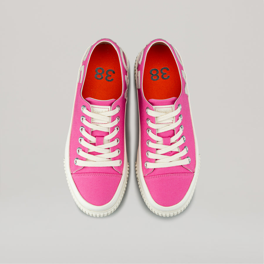 both X MONSE-TYRES SUMMER SANDAL - PINK/WHITE