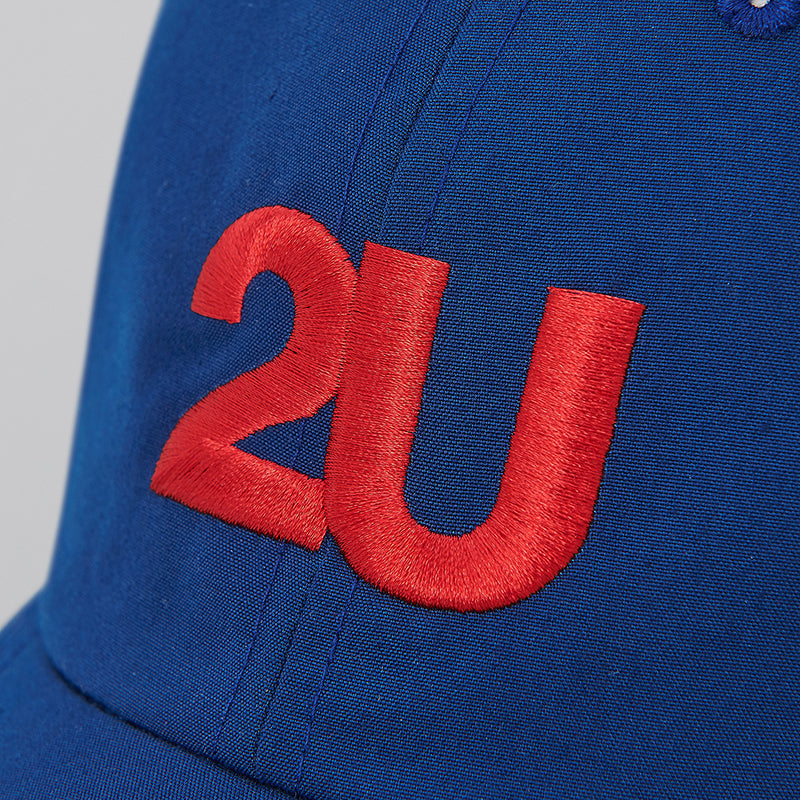 both X SECOND LAYER-2U CAP - BLUE/BLUE