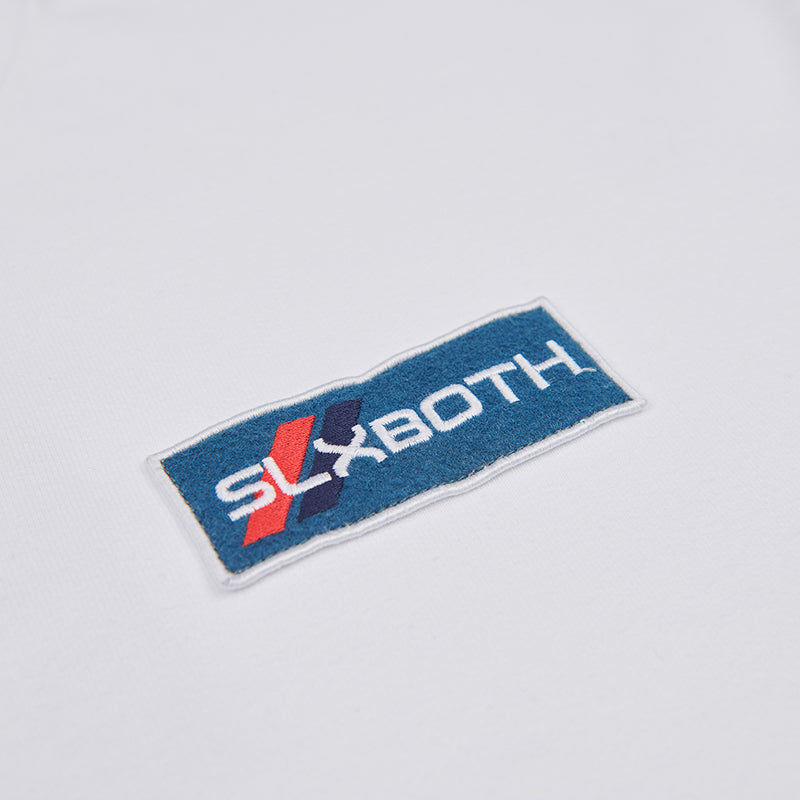 both X SECOND LAYER-CREWNECK SWEATSHIRT - WHITE/WHITE