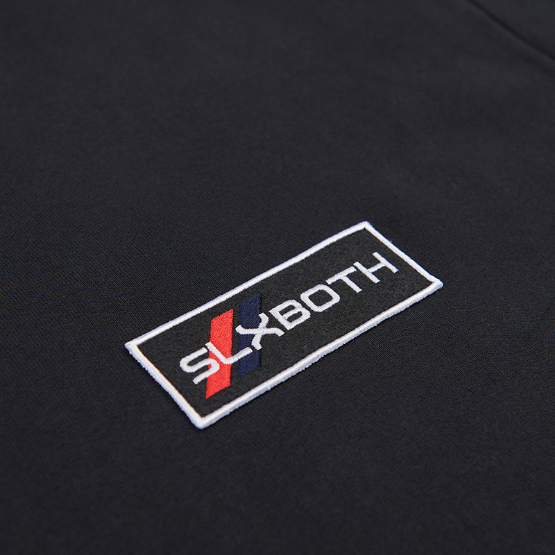 both X SECOND LAYER-CREWNECK SWEATSHIRT - BLACK/BLACK
