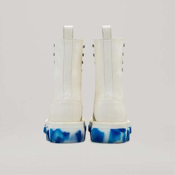 both - GAO HIGH BOOTS-WHITE/BLUE